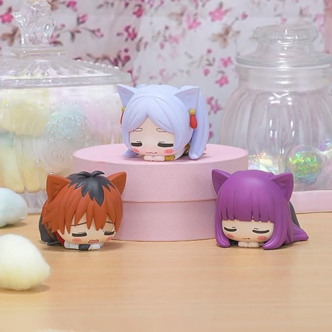 Amazon.co.jp: 葬送の_フリーレン おひるねこ ミニフィギュア 全3種