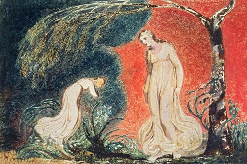 Livre de Thel William Blake - Toile 60x90cm pour embellir un mur vide