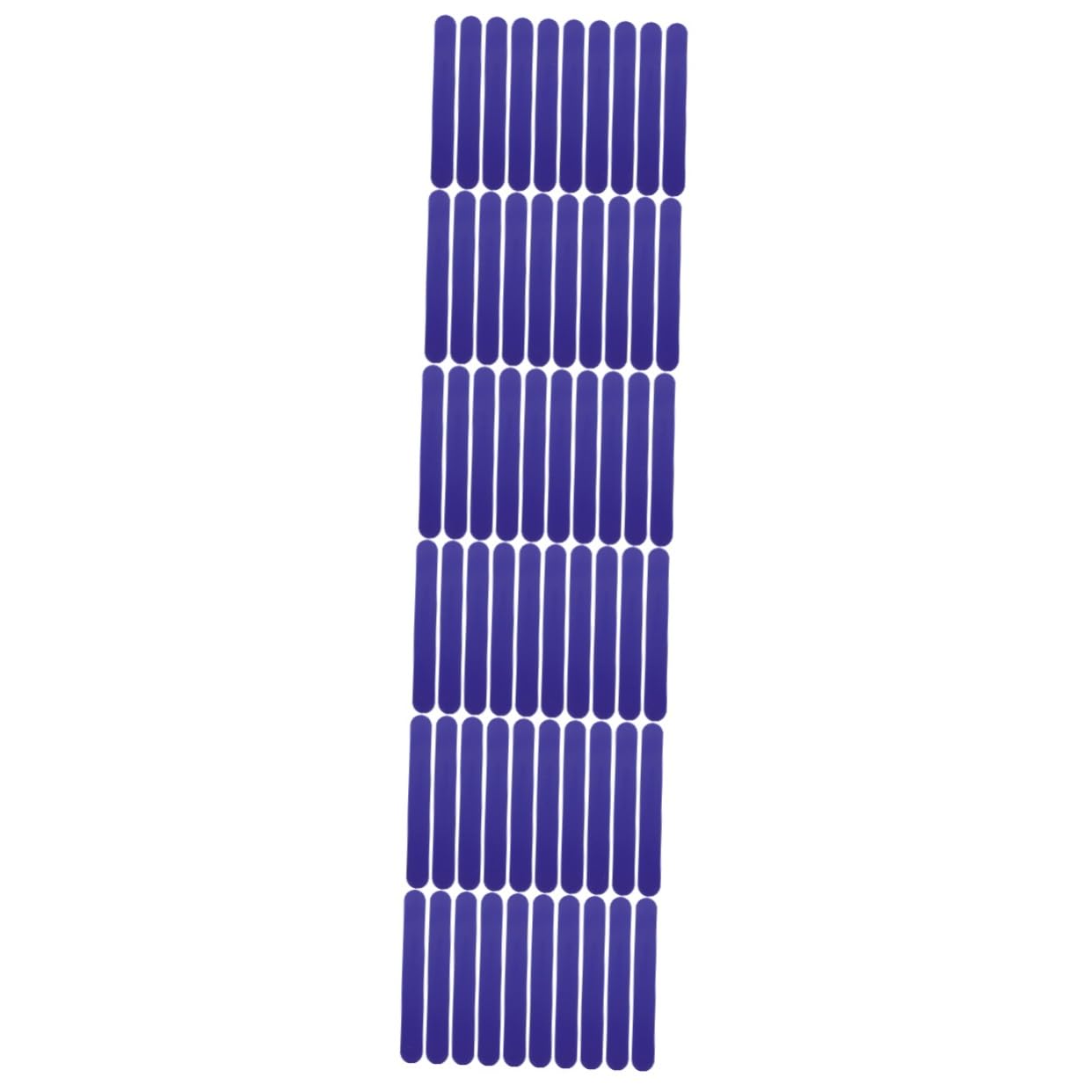 COSMEVIVI 3sets Professional Clinic Tongue Depressors Smooth Edges Reusable Plastic Sticks Jumbo Popsicle Size 25pcs*3