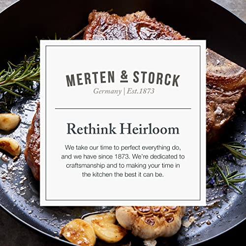 Image of Merten & Storck 8 inch Pre-Seasoned Carbon Steel Frying Pan Skillet