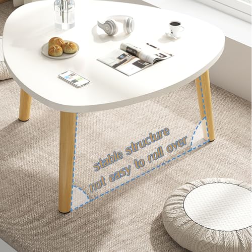 Table de sol multifonctionnelle en bois pliable pour salon et balcon - 4