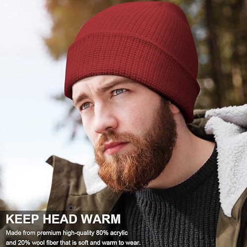 Image of NORTHWIND Winter Cap for Men, Winter Cap for Women, Beanie Cap for Men, Woolen Cap for Man, Woolen Cap for Women, Beanie Cap for Woman, Winter wear