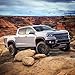 Running Boards Compatible with Chevy Silverado GMC Sierra Double Extended Cab 2019-2025 1500, 2020-2025 2500HD 3500HD, Two-Stair Side Steps Rails Drop Nerf Bars (Excl. 2019 LD/Limited)