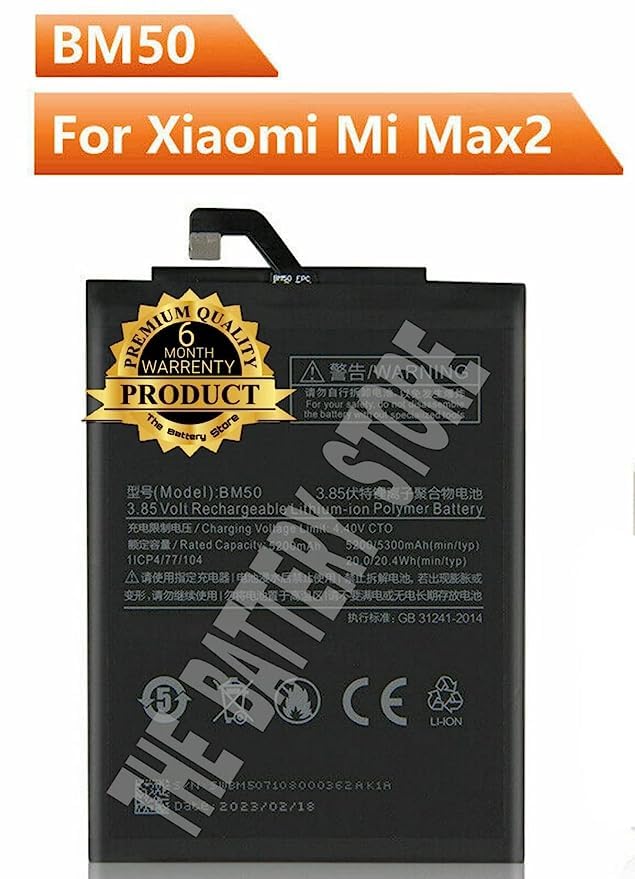 Image of Original BM50 Battery for Redmi Max 2 Battery with 6 Month Warranty**(G000188)