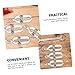 Mipcase 6pcs Steel Wire Tensioner Tools for Greenhouse Heavy Duty Rope Tightener for Agriculture and Industrial Use Easy to Install and Carry Cable Rope Tightener