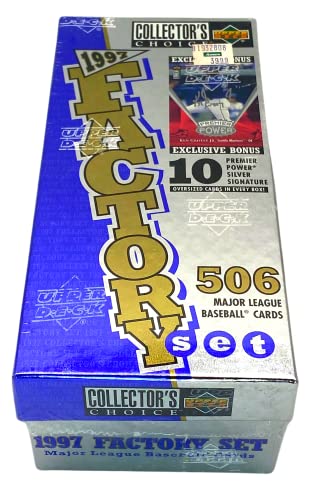 Upper Deck 1997 UD Collector's Choice Baseball Cartes à Collectionner Édition Factory Set Vintage