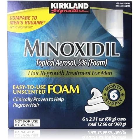 Kirkland Minoxidil Foam Hair Regrowth thumbnail