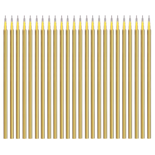 Recharges stylo gel 0.5mm jaune PATIKIL pour coloriage et scrapbooking
