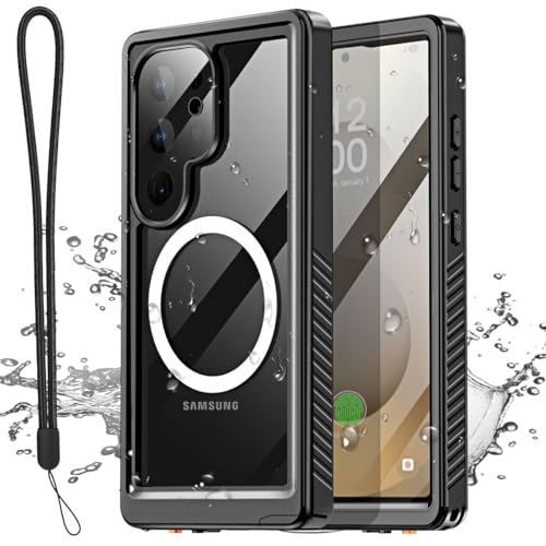 AICase für Samsung Galaxy S25 Ultra Hülle Wasserdicht,Handyhülle Galaxy S25 Ultra Schutzhülle Wasserfest mit Magsafe,360 Outdoor Stoßfest Staubdicht Panzerhülle mit Kameraschutz/Displayschutz AICase für Samsung Galaxy S25 Ultra Hülle Wasserdicht,Handyhülle Galaxy S25 Ultra Schutzhülle Wasserfest mit Magsafe,360 Outdoor Stoßfest Staubdicht Panzerhülle mit Kameraschutz/Displayschutz