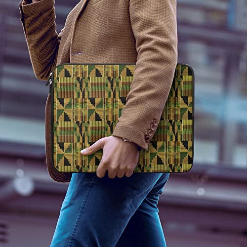 Funda protectora de laptop con diseño Kente tamaño 17 pulgadas miniatura 7