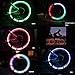 Constefire 5PCS Colorful LED Bike Wheel Light, Waterproof Easy Install Bicycles Wheel Spoke LED Lights with 3 Modes, for Bicycle Spoke Decoration Safety and Warning at Night