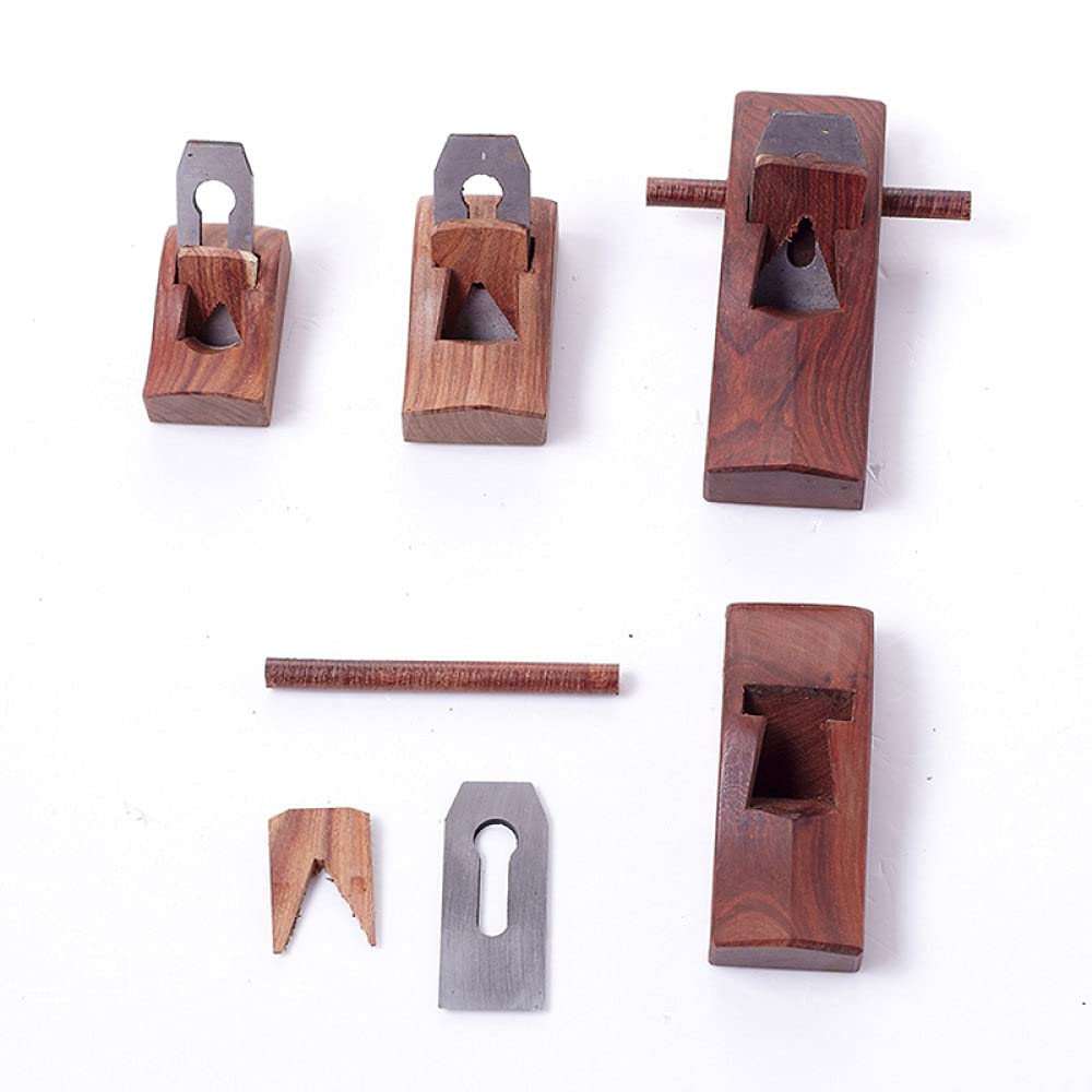 Strugarka ręczna, 1 szt. mahoniowa strugarka stolarska DIY ręczna do obróbki drewna z uchwytem 55 mm/68 mm/98 mm/120 mm Mini strugarka do obróbki drewna(120mm)