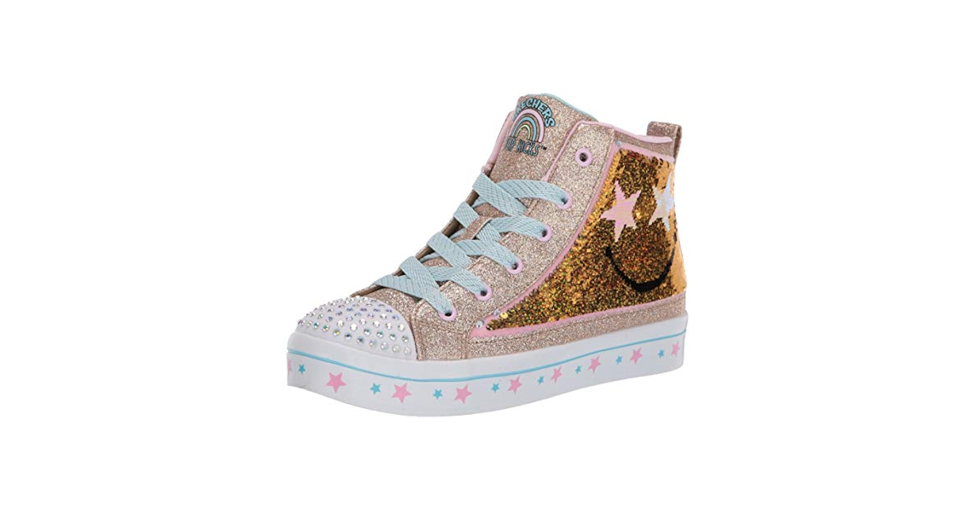 KS1123✨ Skechers Girls' Twinkle Toes: Twinkle Sparks Ombre Flutter