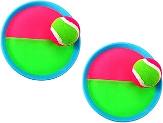 Sticky Ball Toy 1 Set Goo Ball Racket and Set Ball Tossing Game Paddle Beach Toys for Kids Outside Kids Toys Out Paddle Catch Games Toy