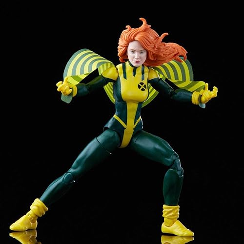 Miniatura 4 de Marvel Legends Series X-Men Siryn Figura de acción coleccionable de 6 pulgadas, 2 accesorios y 1 pieza Build-A-Figure