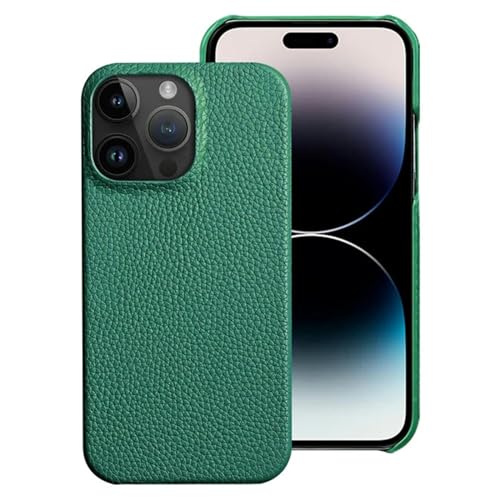 XYMJT Funda iPhone Estuche Telefónica para iPhone 15 14 13 12 11 Pro MAX Back Cover-para iPhone 14Pro MAX-Verde