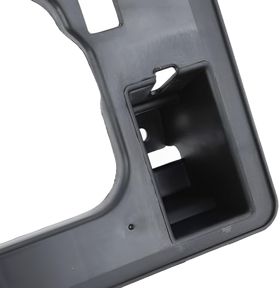 DAT AUTO PARTS Front Bumper License Plate Frame Tag Mounting Bracket Holder Replacement for 2009 2010 2011 Honda Civic Sedan 4DR Hybrid Black Textured Plastic HO1068111 71145SNAA50