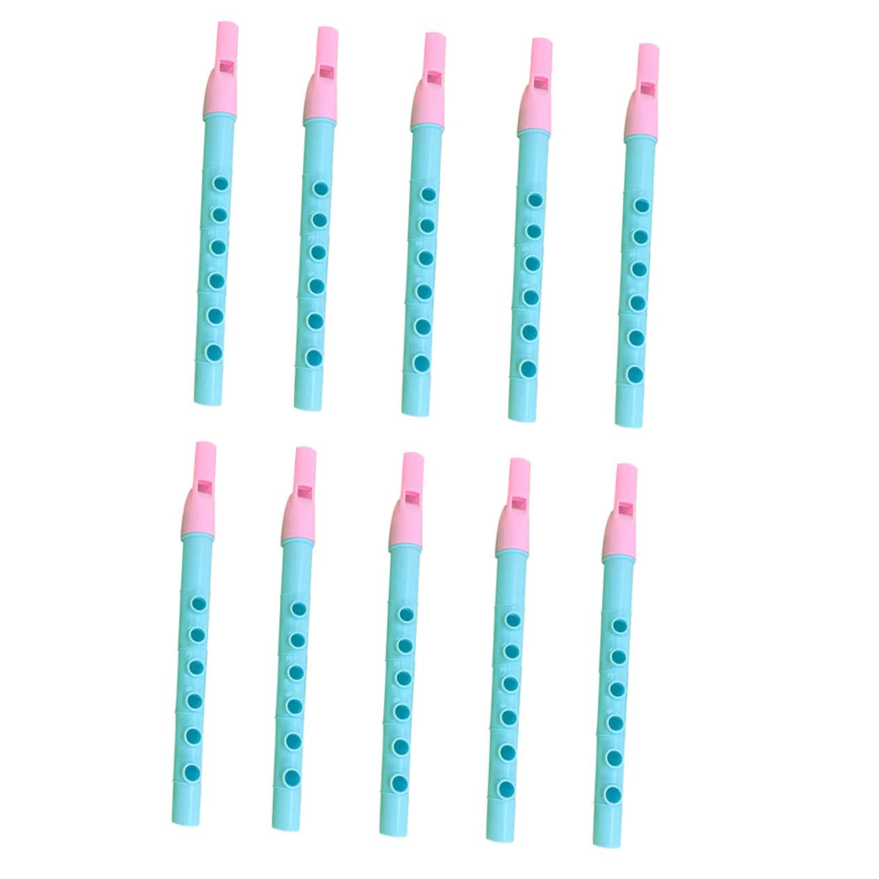 KONTONTY 1set Plastic Clarinet for Lightweight Musical for Beginners Color for Learning and Fun Present Random Color 10pcs