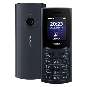 Celular Nokia 110 4g Dual Chip Radio Fm Bluetooth Lanterna (Azul Meia Noite)