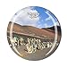 Aimant de réfrigérateur 3D Lanzarote en verre de cristal pour touriste, souvenir de voyage, idée cadeau, décoration de la maison ou de la cuisine