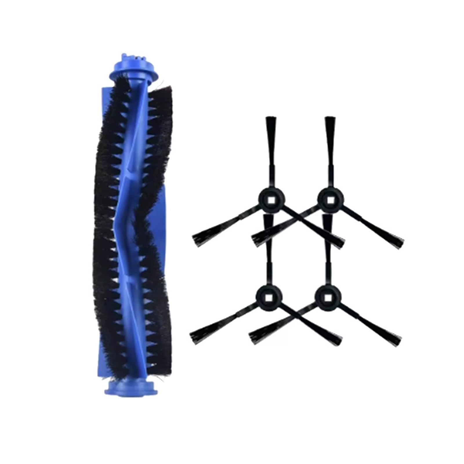 YCENJEPSAZ Compatible For RoboVac，L35/L35 Hybrid Robot Vacuum Cleaner Cleaning Replacement Parts 4Pcs Side Brush+1Pc Main Brush