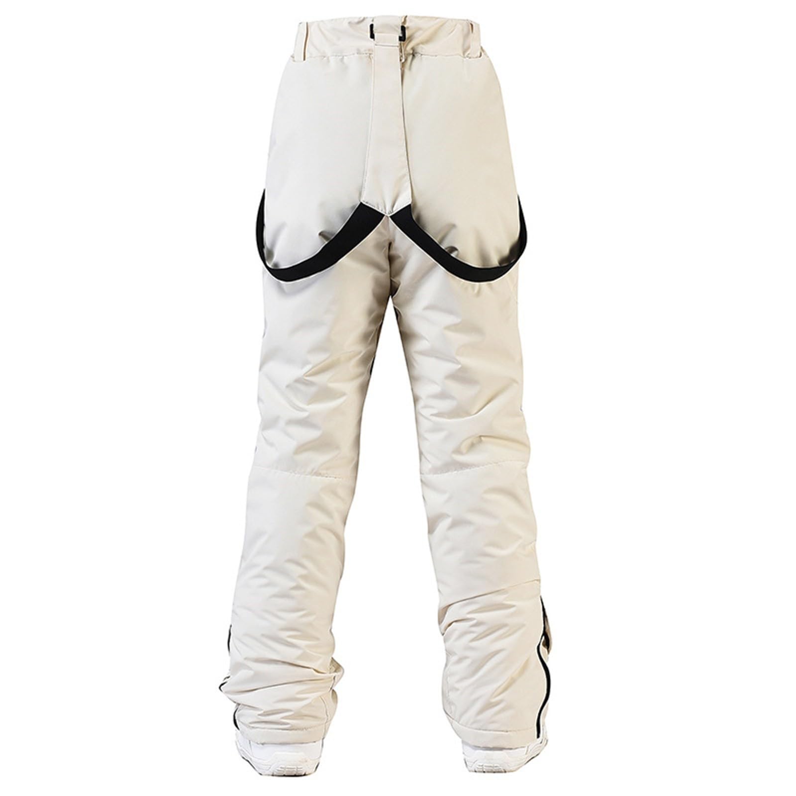 Pantalones de esquí para mujer, talla larga, pantalones de nieve, tirantes extraíbles, resistentes al agua, resistentes al viento, pantalones de senderismo, costuras selladas, paranieves, pantalones