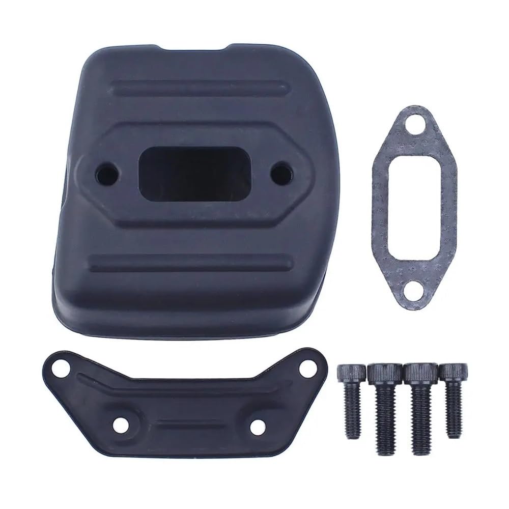 Kit guarnizioni staffa silenziatore di scarico for motore motosega 365 371 372 Xp 385 390 Xp parti di motore бензопила