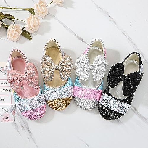 Kids Shoes Slides Girls Baby Shoes Sequin Rhinestone Bow Sandals Dancing Shoes Infant Pearl Baby Girl Sandals Shoes3
