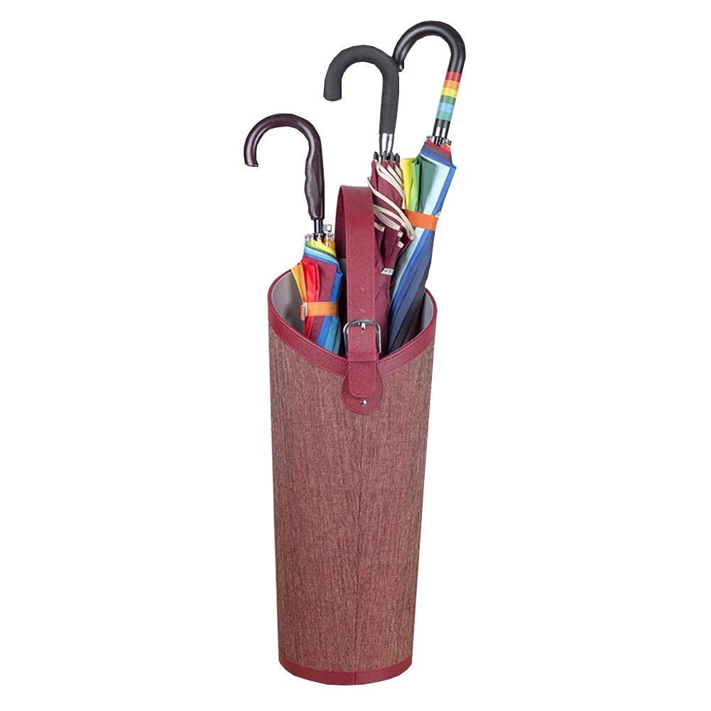 HYLYGFH Creative Floor Standing Umbrella Stand Bucket with Flower Arrangement Style4