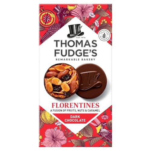 Thomas Fudges Dark Chocolate Florentines 114g