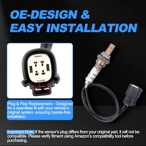 Sensor de Oxígeno Downstream Compatible Ford 2011-2015 miniatura 3