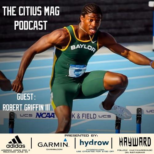 Robert Griffin III (RG3) Returns To Track and Field, Recapping His Experience Calling The NCAA Track & Field Championships For ESPN Podcast Por  arte de portada