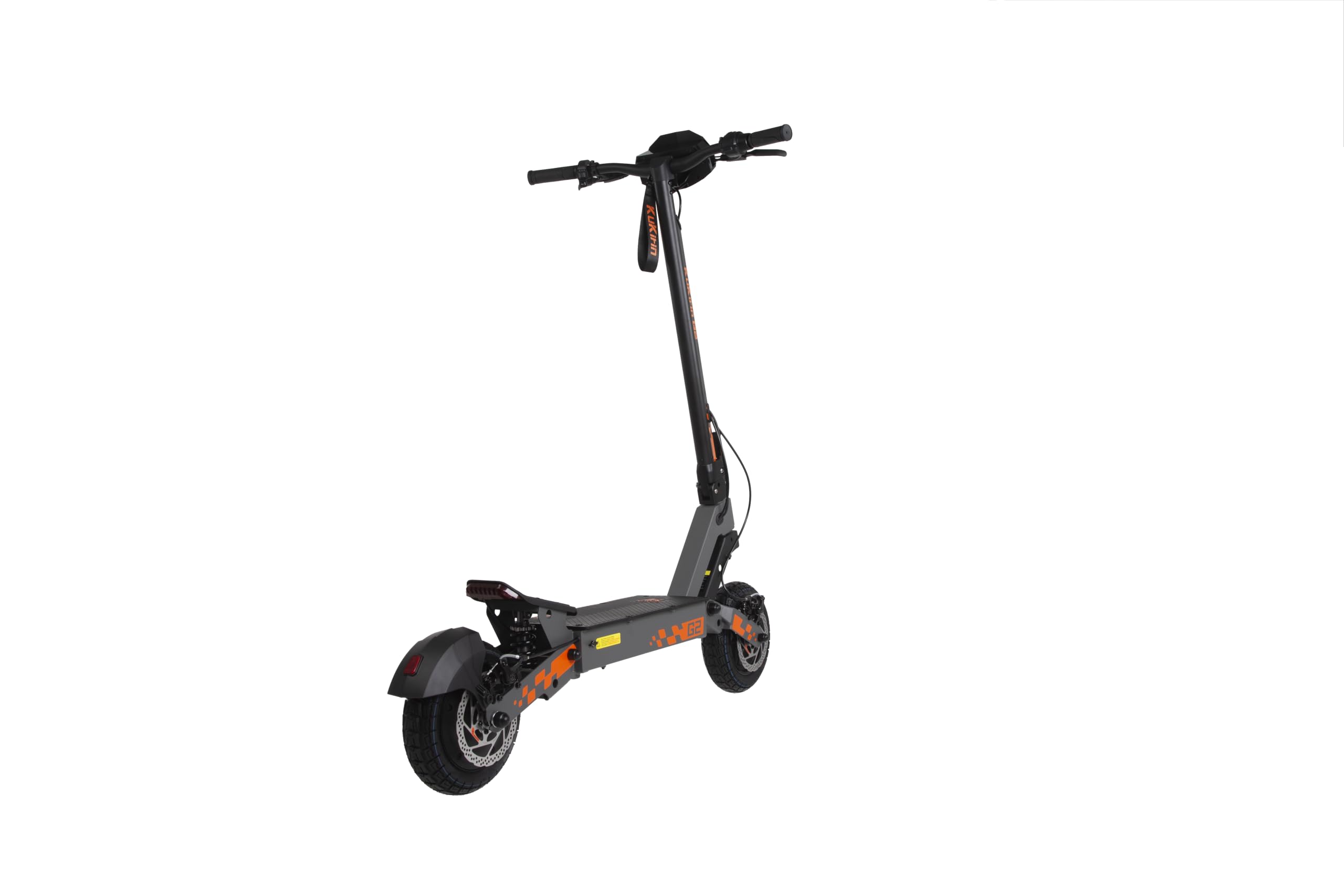 Kukirin G2 Monopattino Elettrico Adulto, Scooter Elettrico con Batteria 48V 15.6Ah Autonomia fino a 55km, 10 Pollici Pneumatici Tubeless e Schermo Touch, Motorino Elettrico Adulti e Doppia Sospensione