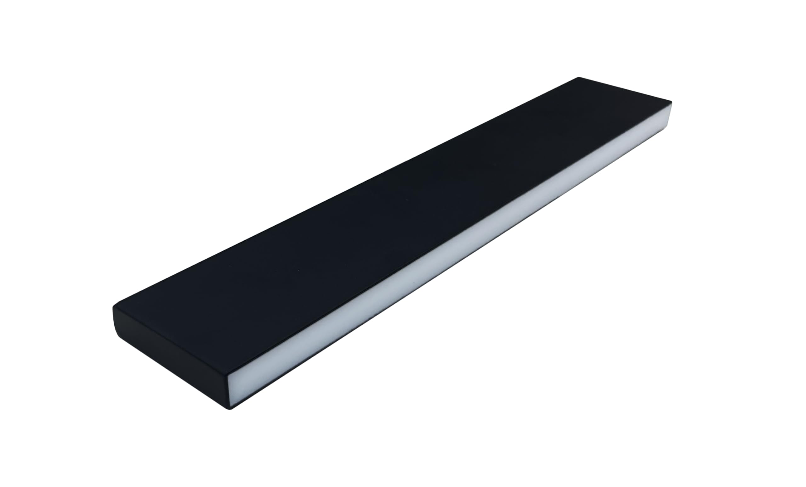 LUMENGY Paver Light Slim 0.5x12 Inch (0.55 x 11.8) 5000K Daylight Glare-Free Steel Lighting for Pavers, Brick, Driveways, Walkways &amp; Pathways, Waterproof, Drive-Over, Hardwired 12V AC/DC