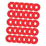 ABOOFAN 90 Stück Klavier Filz Pads 12x4x1mm Runde Tastatur Balance Scheiben Aus Filz Klavierregulierungs Ersatzteile Schalldämmende Klavierfilz Dichtungen Für Reparatur Und Wartung