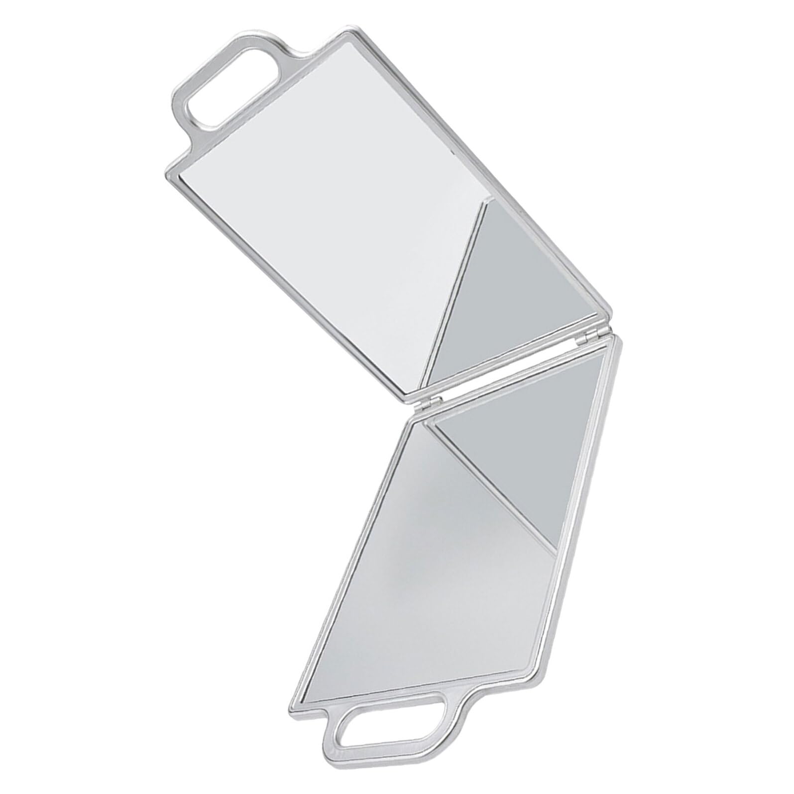 lustro fryzjerskie Lustro retro lusterko kosmetyczne Silver