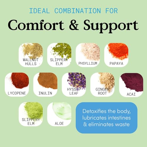 Image of SuperNaturals IBSolution - Made in USA, Non-GMO, Gluten Free & Vegan (60 Capsules) - Digestive Gut Health Supplement With Psyllium Husk - Gas, Bloating, Diarrhea, Constipation Relief, Abdominal Pain