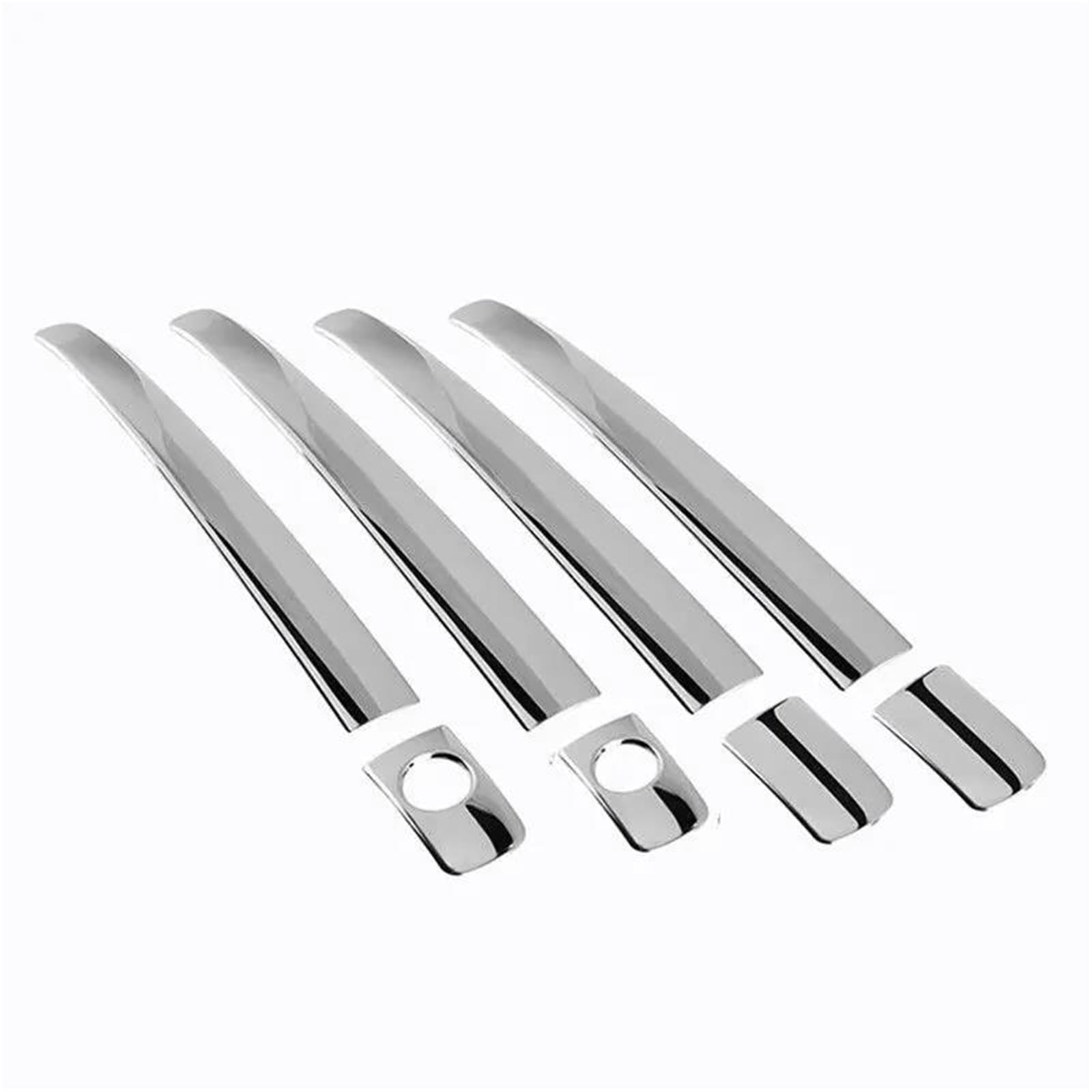 YSDSLS Car Door Handle Cover Trim Set Car Styling for Toyota for Yaris 2006-2011 for Vitz XP90(2 Keyholes 4 Door)