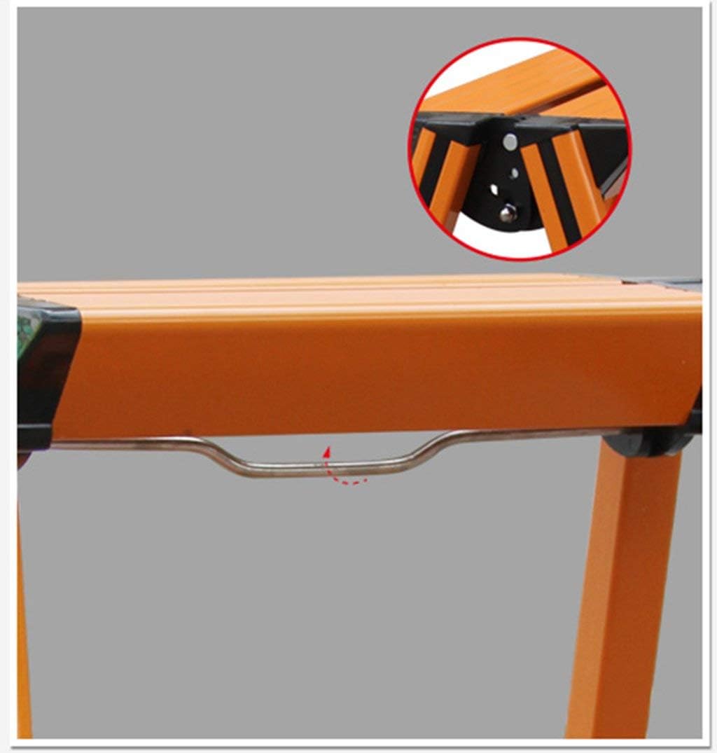 Portable Folding Aluminum Step Stool with Multifunctional Design for Home Use