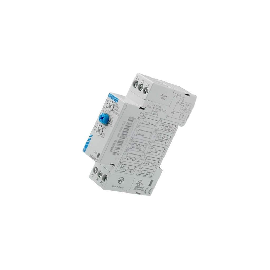 88827103 Timer 0,1s-100h SPDT 250VAC/8A 24-240VAC 24-240VDC DIN PIN: 6 CROUZET
