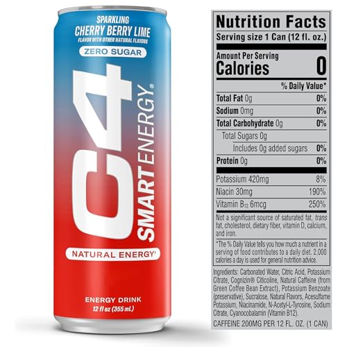 Cellucor 110331 C4 Smart Energy Drink Variety Pack thumb #7