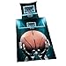 Produktbild Bettwäsche Herding glatt Basketball Zipper Geschenk 135 x 200 Geschenk NEU WOW