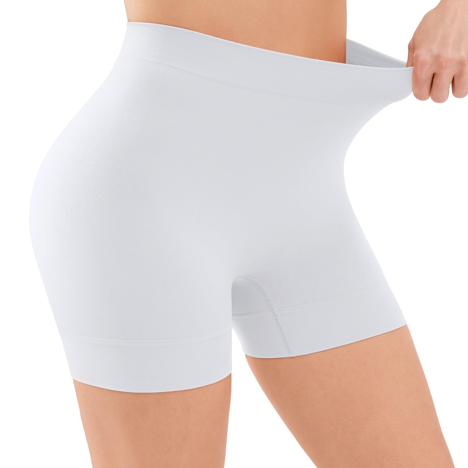 Slip Shorts for Women Under Dress, Anti Chafing Underwear Bike Shorts Comfortable Yoga Shorts Boyshort Panties-image-47