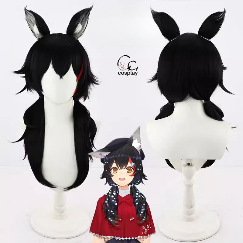 Amazon.co.jp: GGcosplay☆ VTuber 大神ミオ コスプレウィッグ ネット