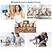 Flexible Tripod Selfie Stick for iPhone - Extendable Phone Tripod Selfie Stick with Cold Shoe Mount & Remote, Cell Phone Tripod Stand for Video Recording Vlog Compatible with iPhone Android Camera