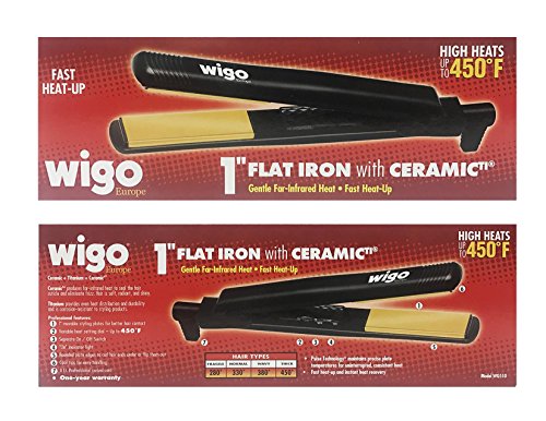 Wigo ceramic flat iron Clearance