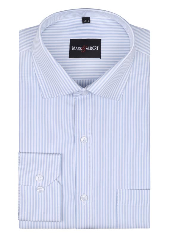 MARK & ALBERT Men's Regular Shirt
