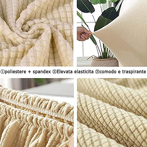 Bed Hoofdeinde Hoes Dubbel Enkele Super King Size Hoofdeinde Hoes Protector Elastische all-inclusive Ontwerp Hoofdeinde Bed Cover Effen Kleur Slaapkamer Decoratie (Color : #6, Size : 120(47.2'')) - Afbeelding 3
