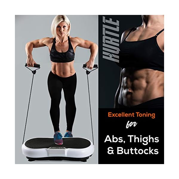 Hurtle-Fitness-Vibration-Platform-Workout-Machine-Exercise-Equipment-For-Home-Vibration-Plate-Balance-Your-Weight-Workout-Equipment-Includes-Remote-Control-Balance-Straps-Included-HURVBTR30 Hurtle Fitness Vibration Platform Workout Machine | Exercise Equipment For Home | Vibration Plate | Balance Your Weight Workout Equipment Includes, Remote Control & Balance Straps Included (HURVBTR30)