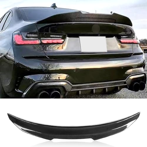 YoCenSe Real Carbon Fiber G80 / G20 Spoiler Fitment for (2019-2025) 3 Series G20 Sedan & G80 M3 PSM Style